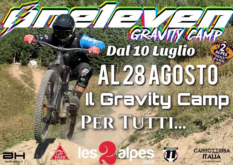 oneleven scuola mountain bike roma gravity camp estate 2021
